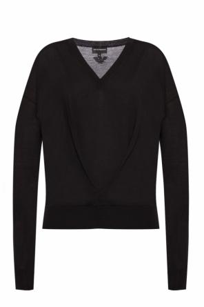 Sweater with a decorative cut-out, zdjęcie 1 Sweater with a decorative cut-out od Emporio Armani
